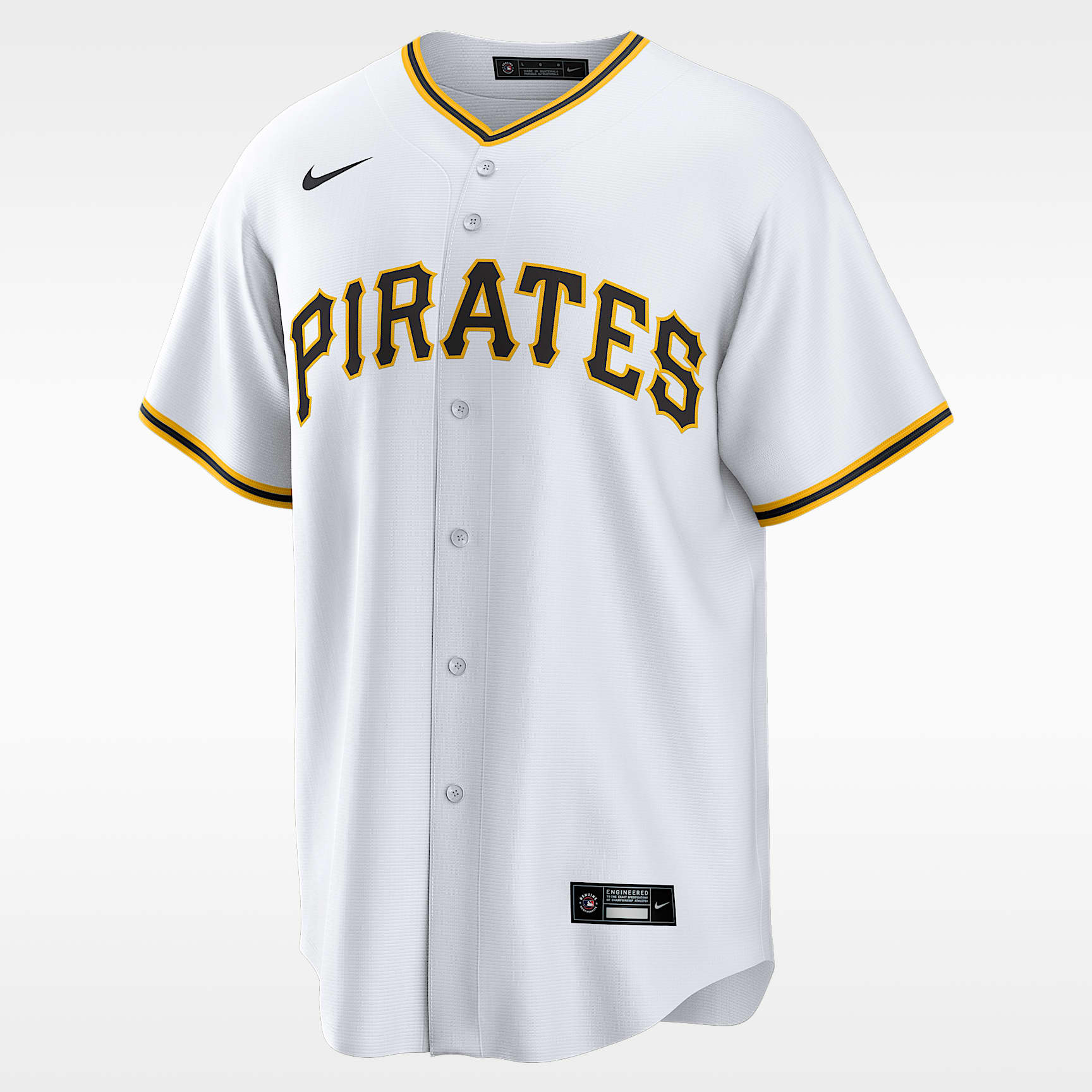 Jersey Nike de la MLB Replica para hombre Paul Skenes Pittsburgh